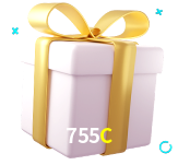 Receba seus bônus de boas-vindas no 755C